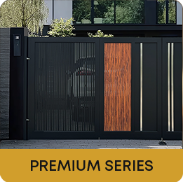 Golden Top Trackless Auto Gate - Premium Series